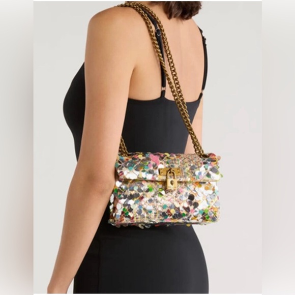 Kurt Geiger London Sequin Mini Brixton Crossbody Bag - Picture 6 of 6